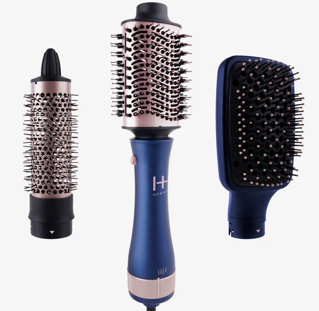 Hot & Hotter All-in-One Interchangeable Hair Dryer Brush