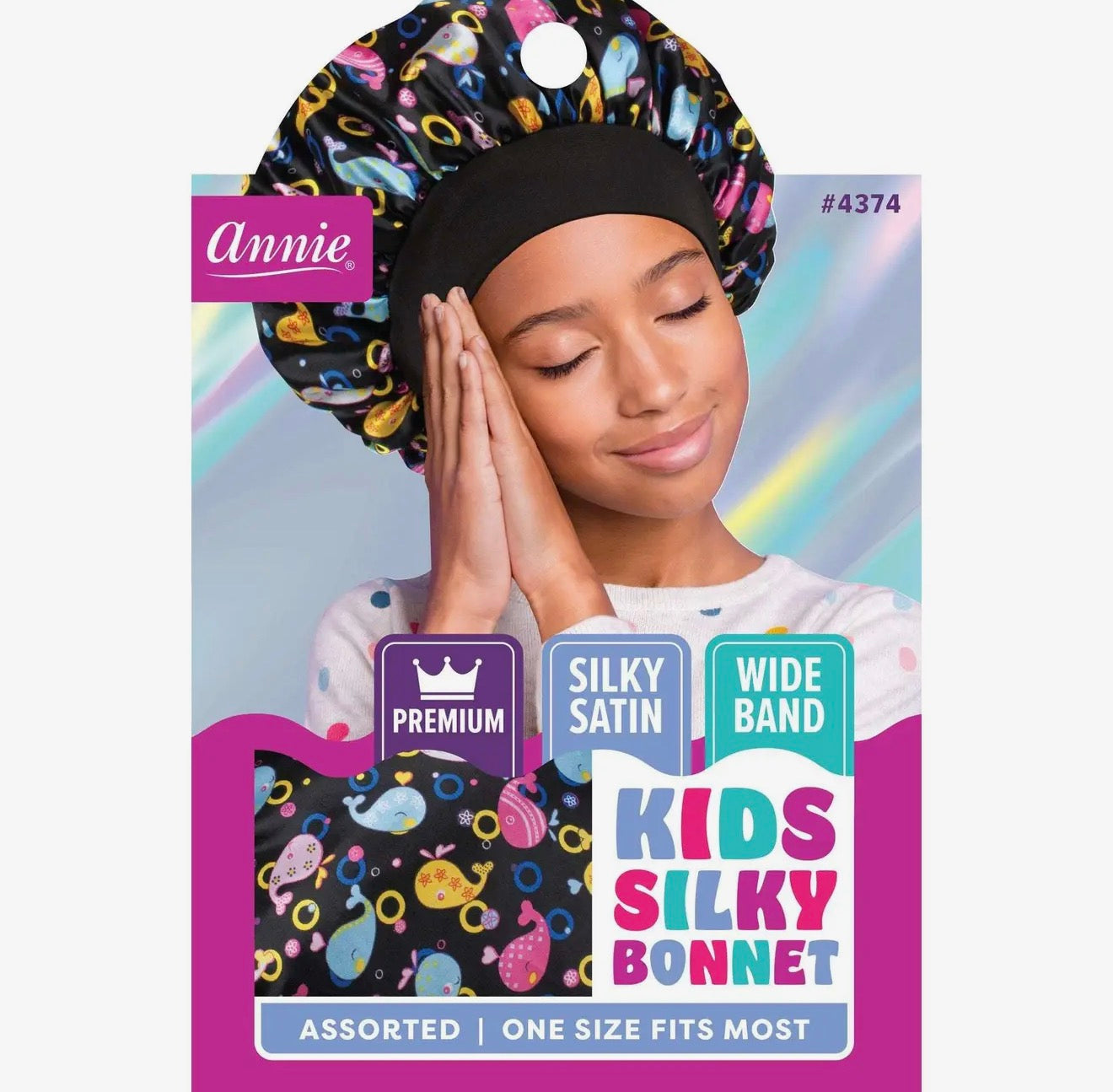 Annie Premium Dual Layer Silk Kid’s Bonnet