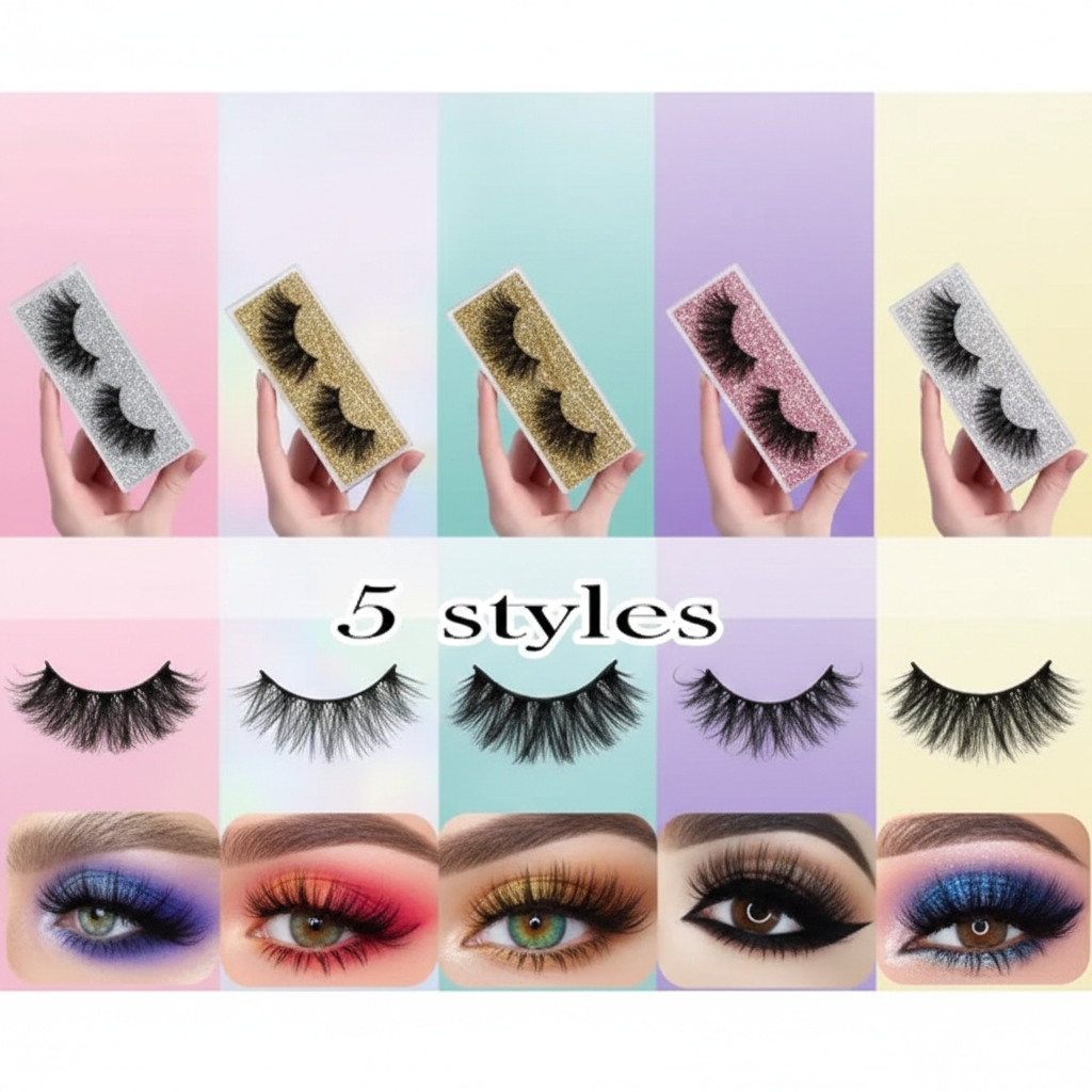 Faux Mink Lashes 12”-16”